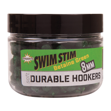 Dynamite Baits Swim Stim Durable Hook Pellet 8mm Betaine Green